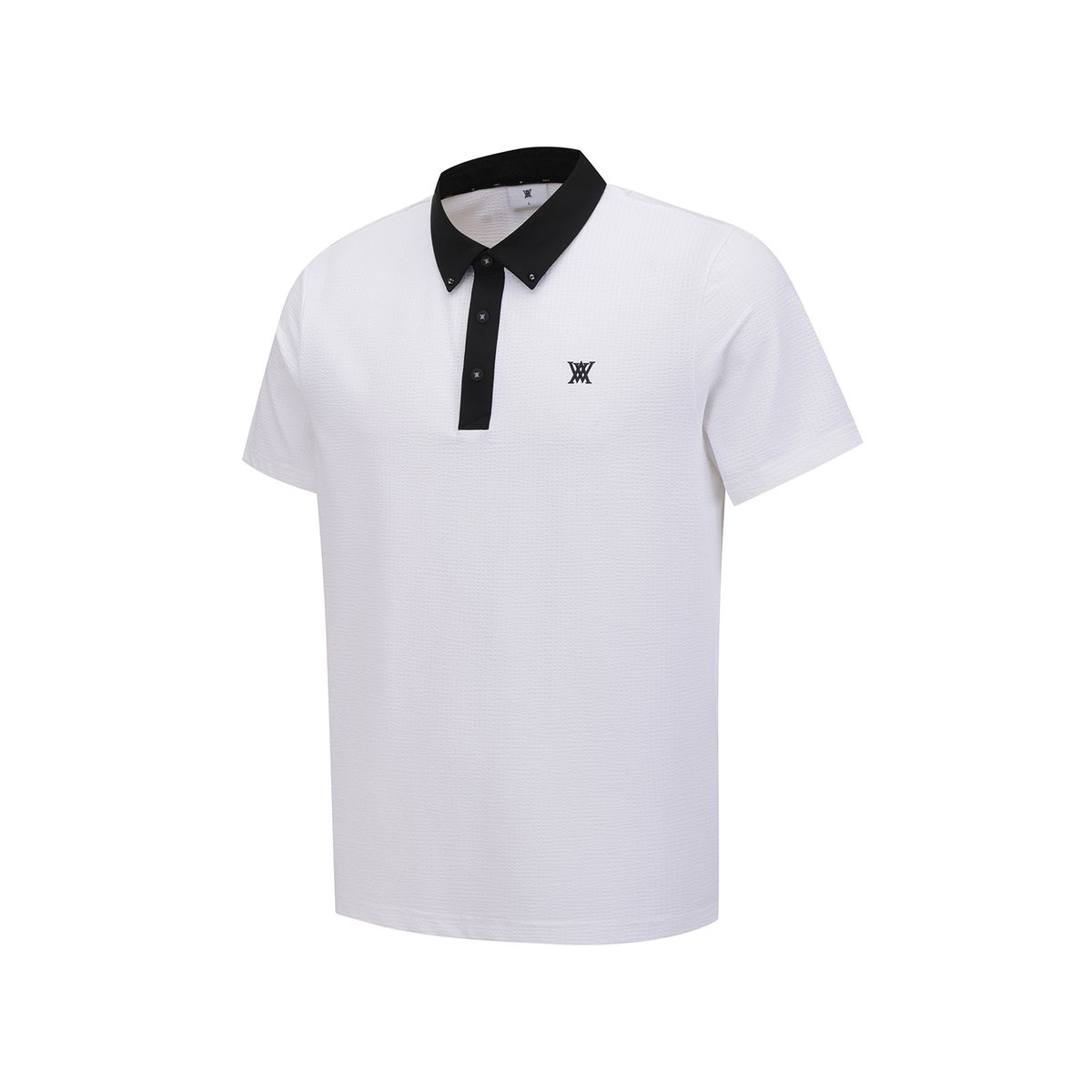 어뉴골프(ANEW GOLF) MEN BACK CONTRAST T-SHIRT_WH