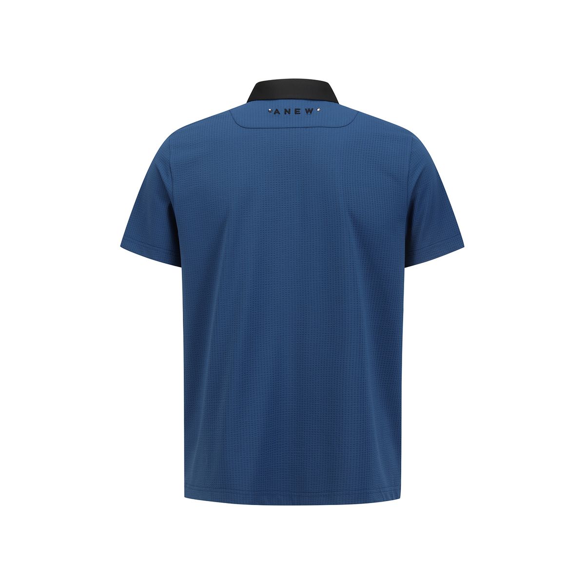어뉴골프(ANEW GOLF) MEN BACK CONTRAST T-SHIRT_BL