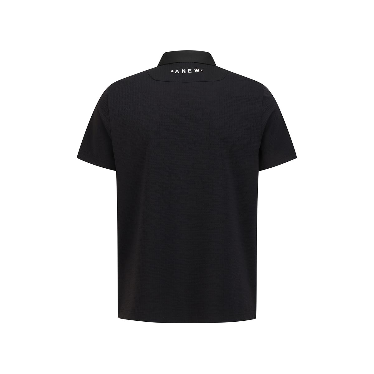 어뉴골프(ANEW GOLF) MEN BACK CONTRAST T-SHIRT_BK