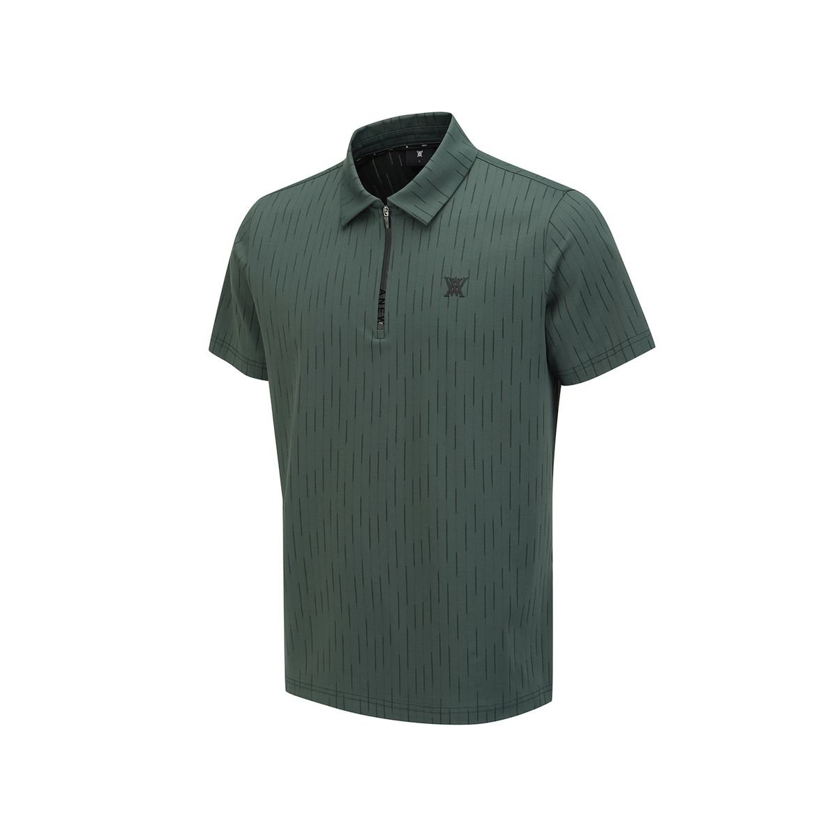 어뉴골프(ANEW GOLF) MEN SOLID HALF ZIP T-SHIRT_DN