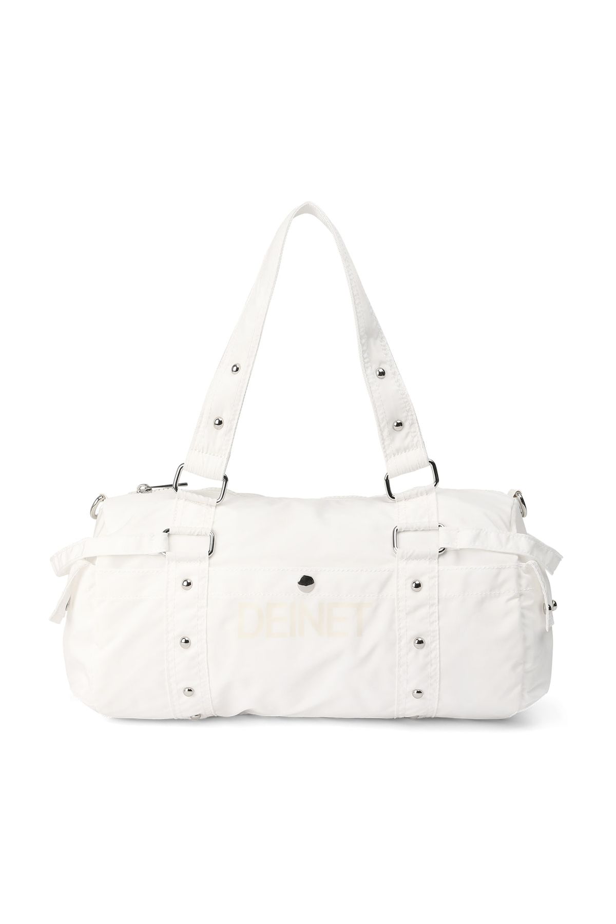 다이닛(DEINET) LOGO DUFFLE MINI BAG IN WHITE