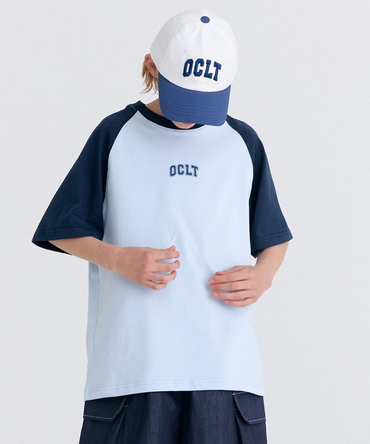 오실롯 주니어(OCELOT JUNIOR) G13 레글런 반팔 (네이비)