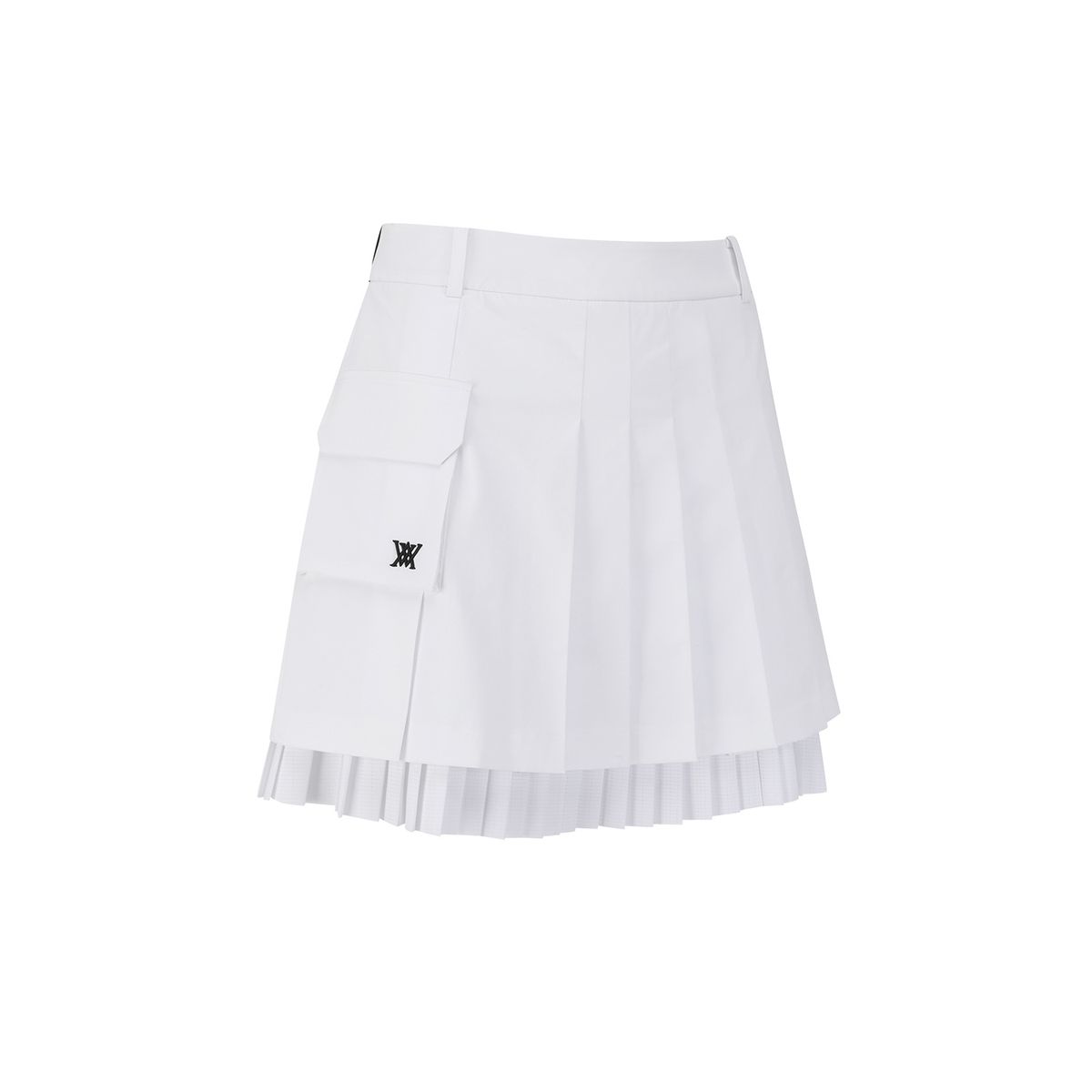 어뉴골프(ANEW GOLF) WOMEN LAYERED PLEATS SKIRT_WH