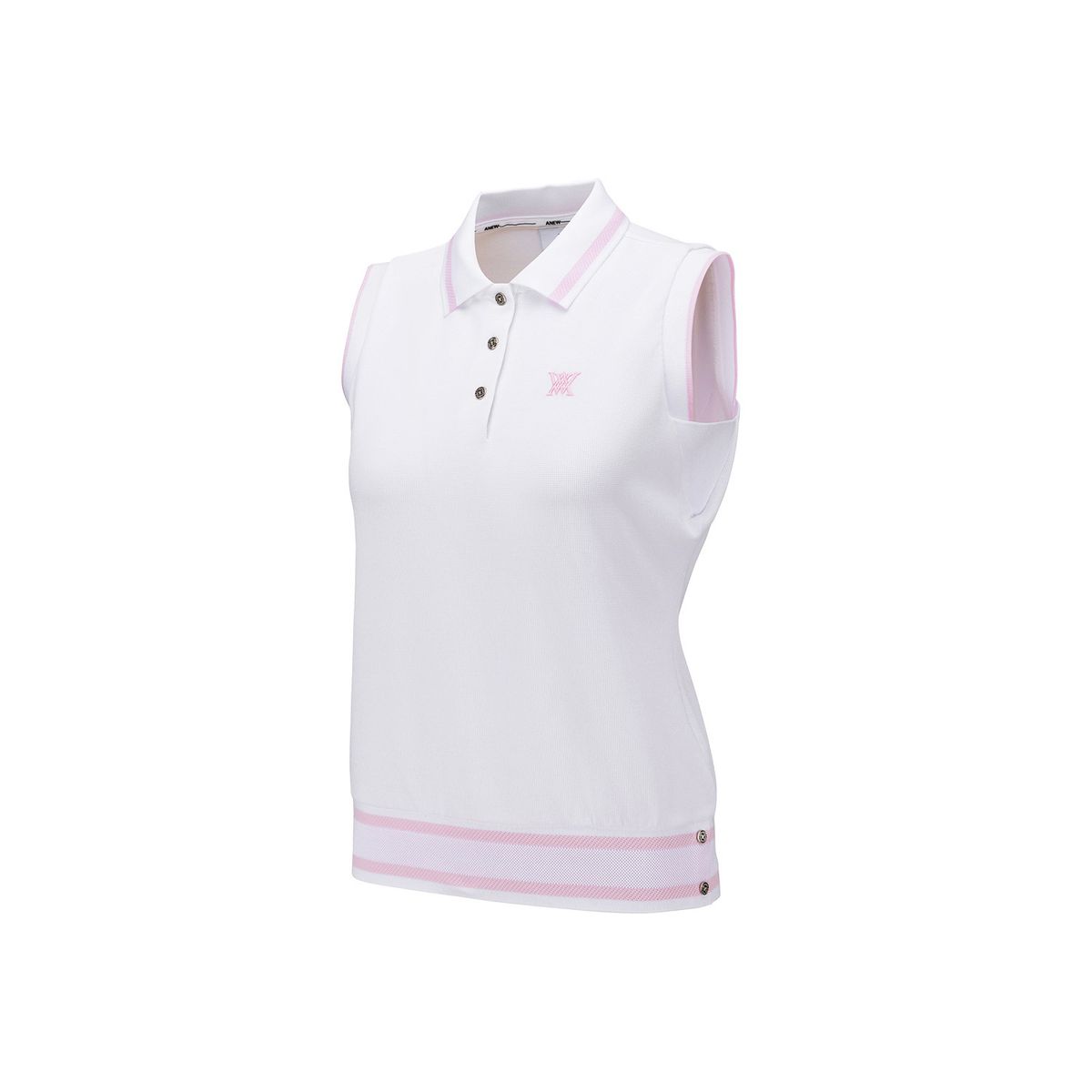 어뉴골프(ANEW GOLF) WOMEN SOLID SLEEVELESS_WH