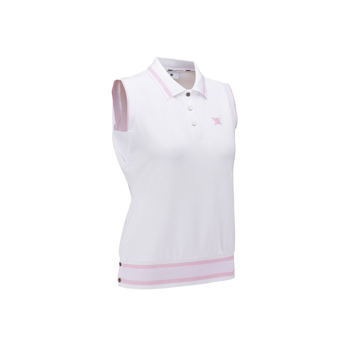 어뉴골프(ANEW GOLF) WOMEN SOLID SLEEVELESS_WH