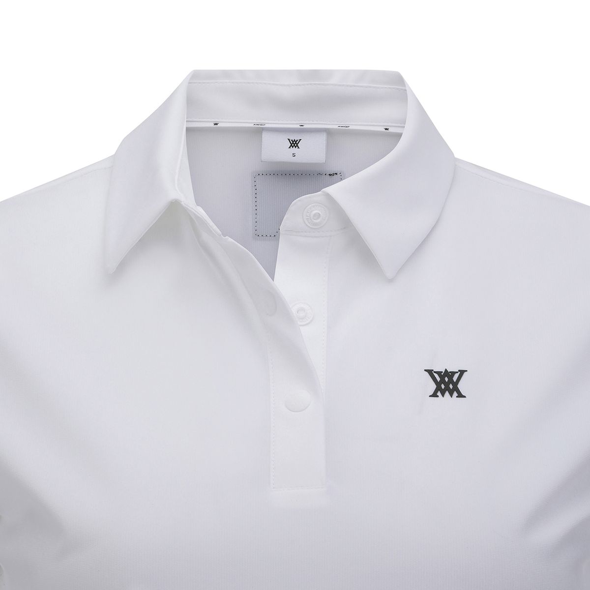 어뉴골프(ANEW GOLF) WOMEN HYBRID SOLID T-SHIRT_WH
