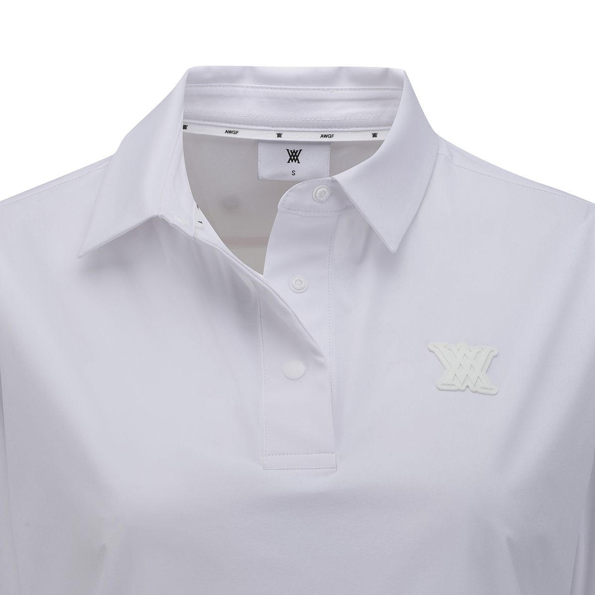 어뉴골프(ANEW GOLF) WOMEN VOLUME STRING T-SHIRT_WH