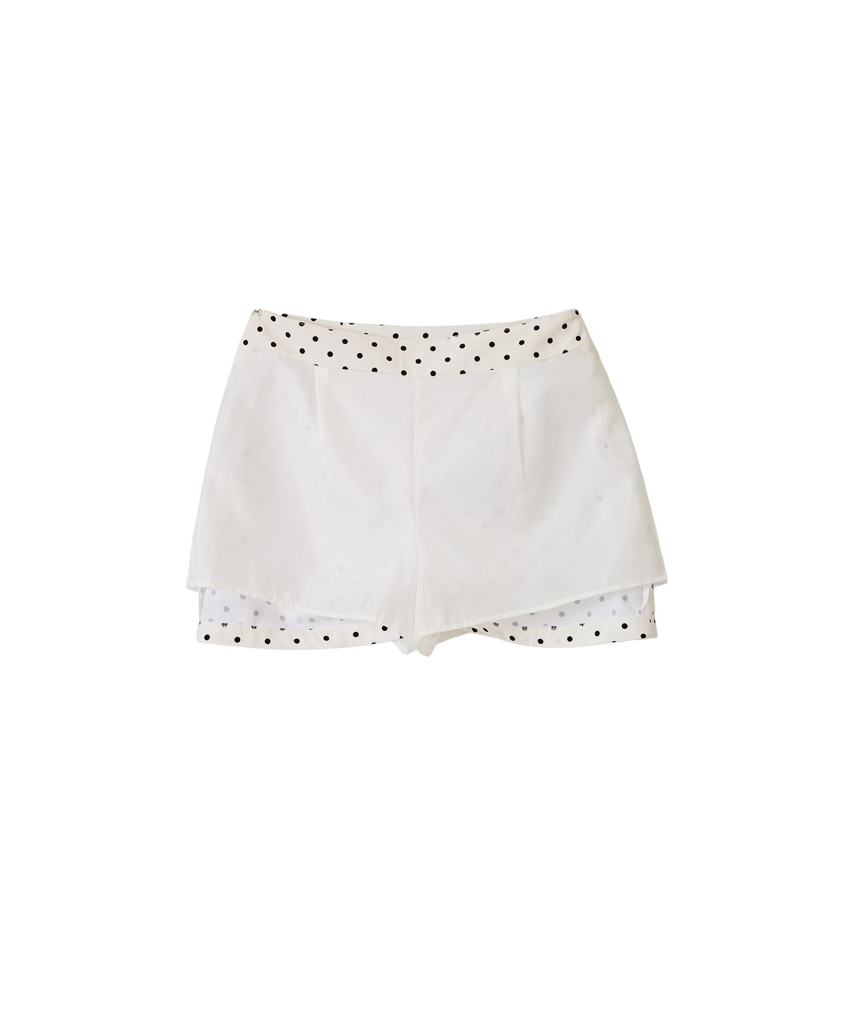 살롱 드 욘(SALON DE YOHN) Dot Mini Skirt_ Ivory