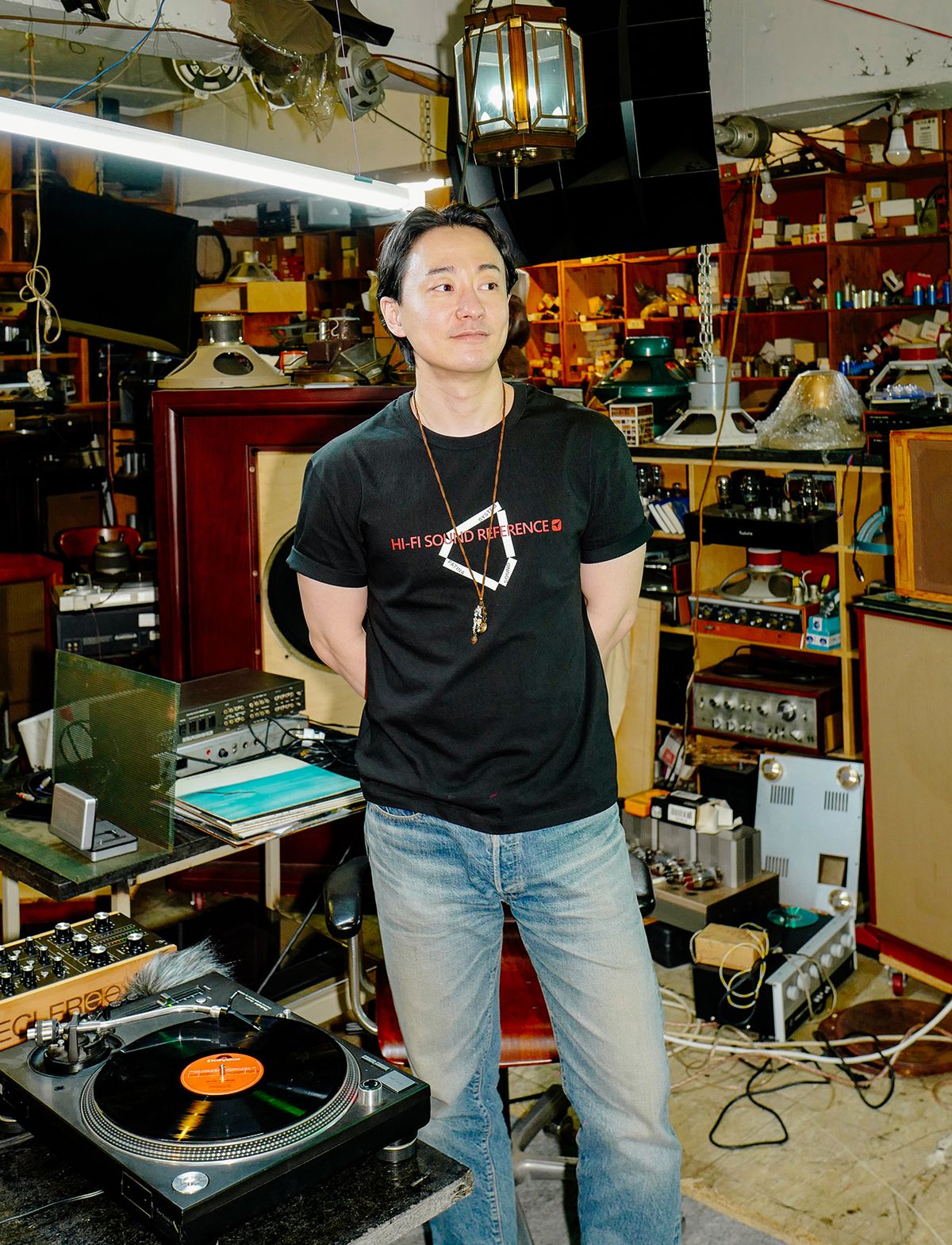 하이파이 사운드 레퍼런스(HIFI SOUND REFERENCE) [Patina] Patina Sound System T-Shirts, Black