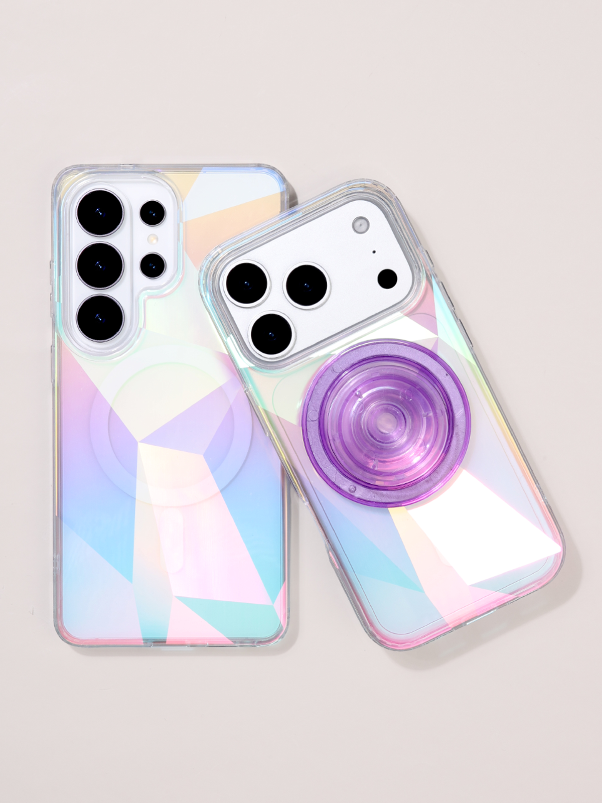 디자인스킨(DESIGNSKIN) 맥세이프 프리즘 클리어 케이스