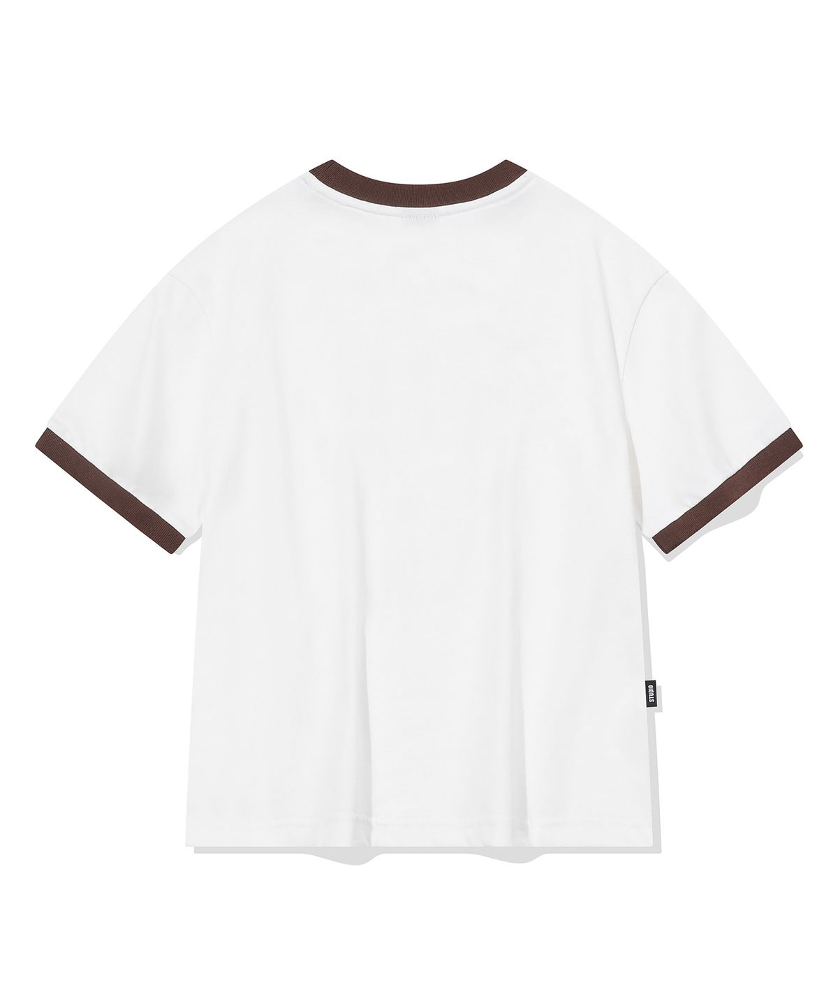 꼼파뇨 키즈(CPGN KIDS) KIDS 코지 퍼피 링거 반팔티 아이보리