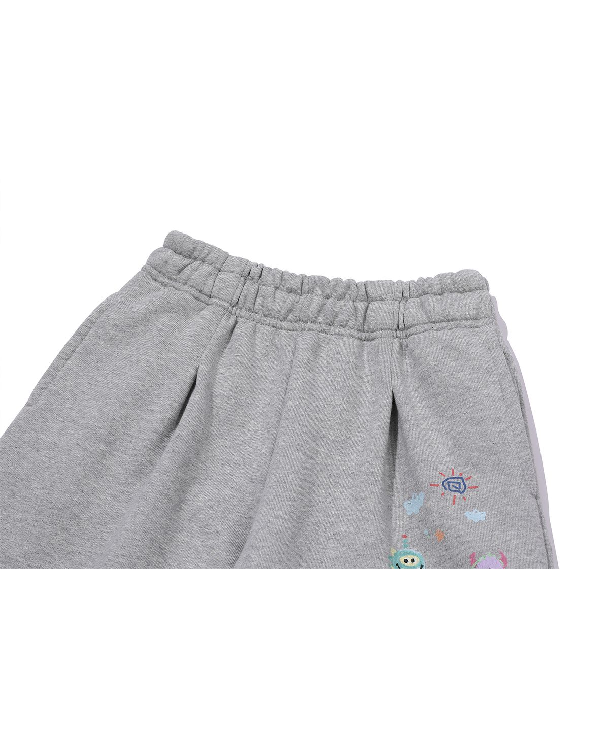 꼼파뇨 키즈(CPGN KIDS) KIDS 와이드 해피 데이 스웨트쇼츠 그레이
