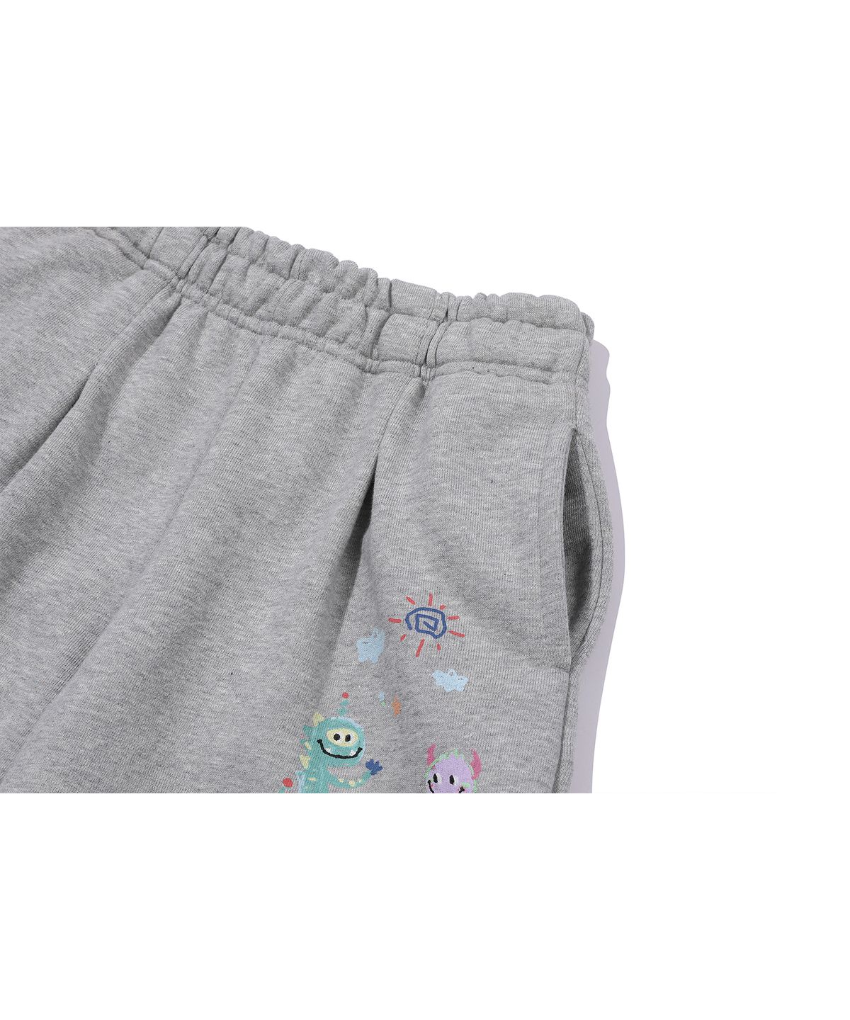 꼼파뇨 키즈(CPGN KIDS) KIDS 와이드 해피 데이 스웨트쇼츠 그레이