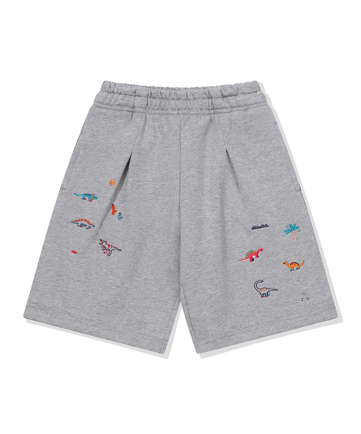 꼼파뇨 키즈(CPGN KIDS) KIDS 와이드 다이노 스웨트쇼츠 그레이