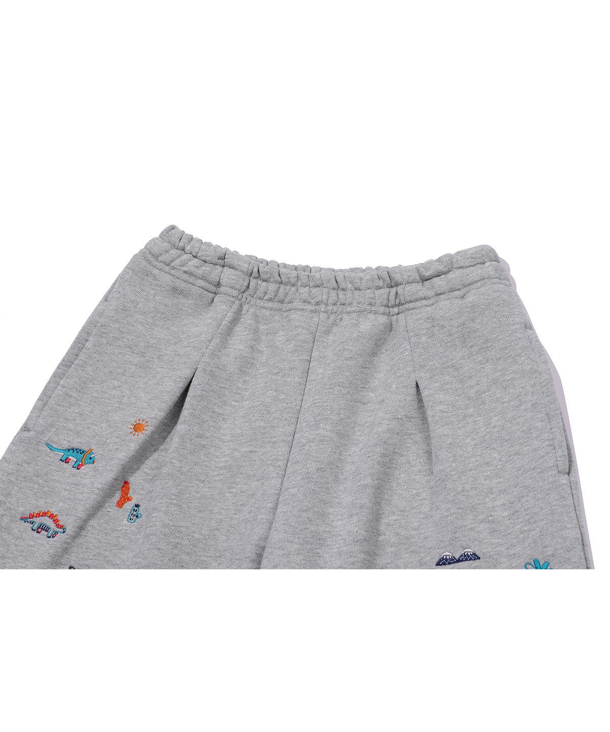 꼼파뇨 키즈(CPGN KIDS) KIDS 와이드 다이노 스웨트쇼츠 그레이