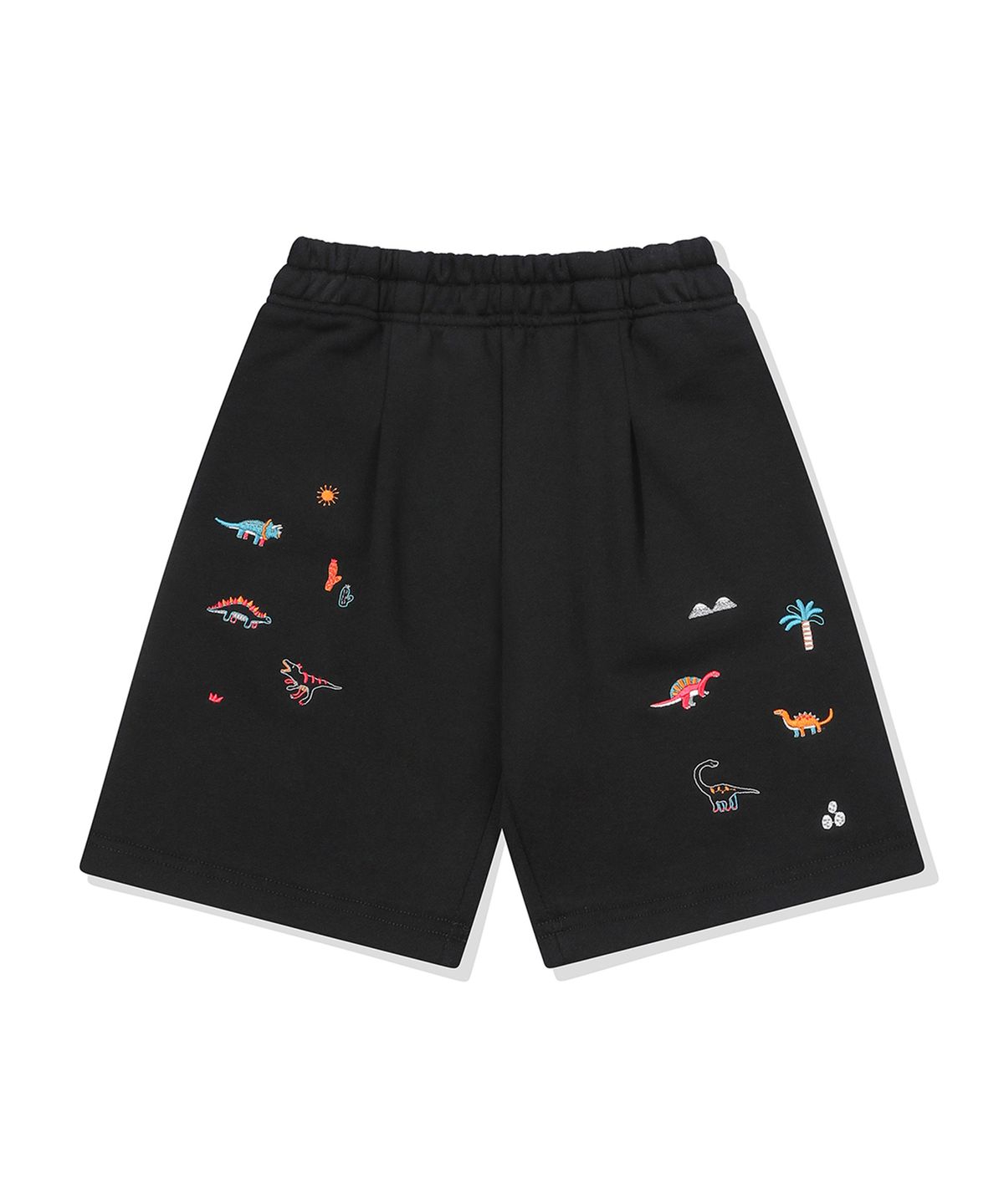꼼파뇨 키즈(CPGN KIDS) KIDS 와이드 다이노 스웨트쇼츠 블랙