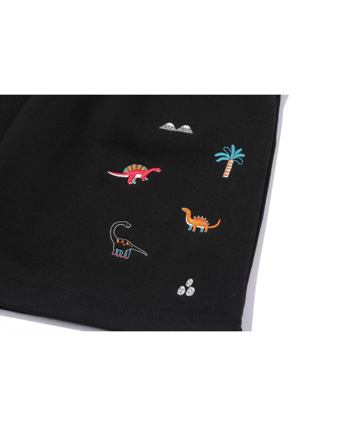 꼼파뇨 키즈(CPGN KIDS) KIDS 와이드 다이노 스웨트쇼츠 블랙