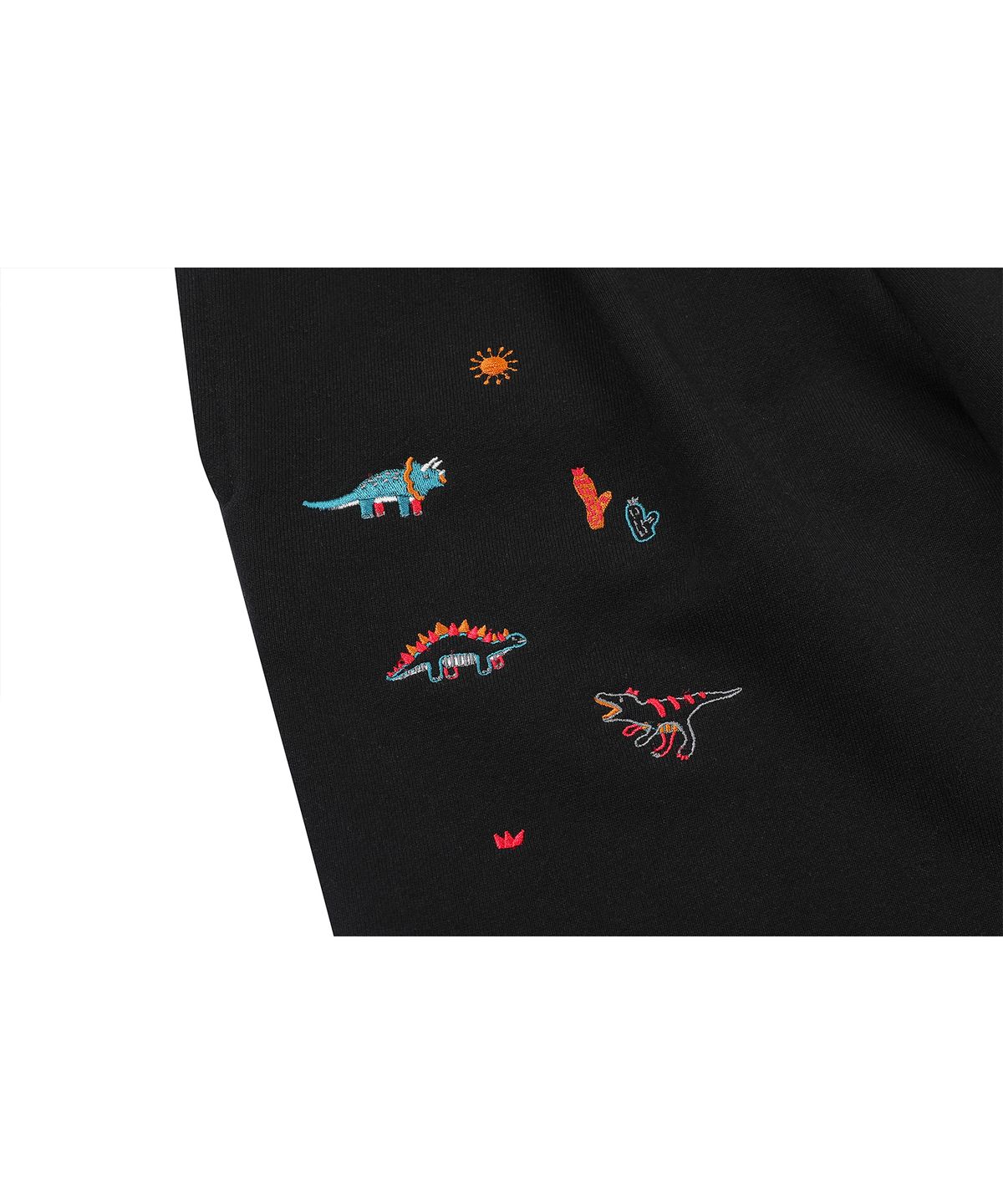 꼼파뇨 키즈(CPGN KIDS) KIDS 와이드 다이노 스웨트쇼츠 블랙