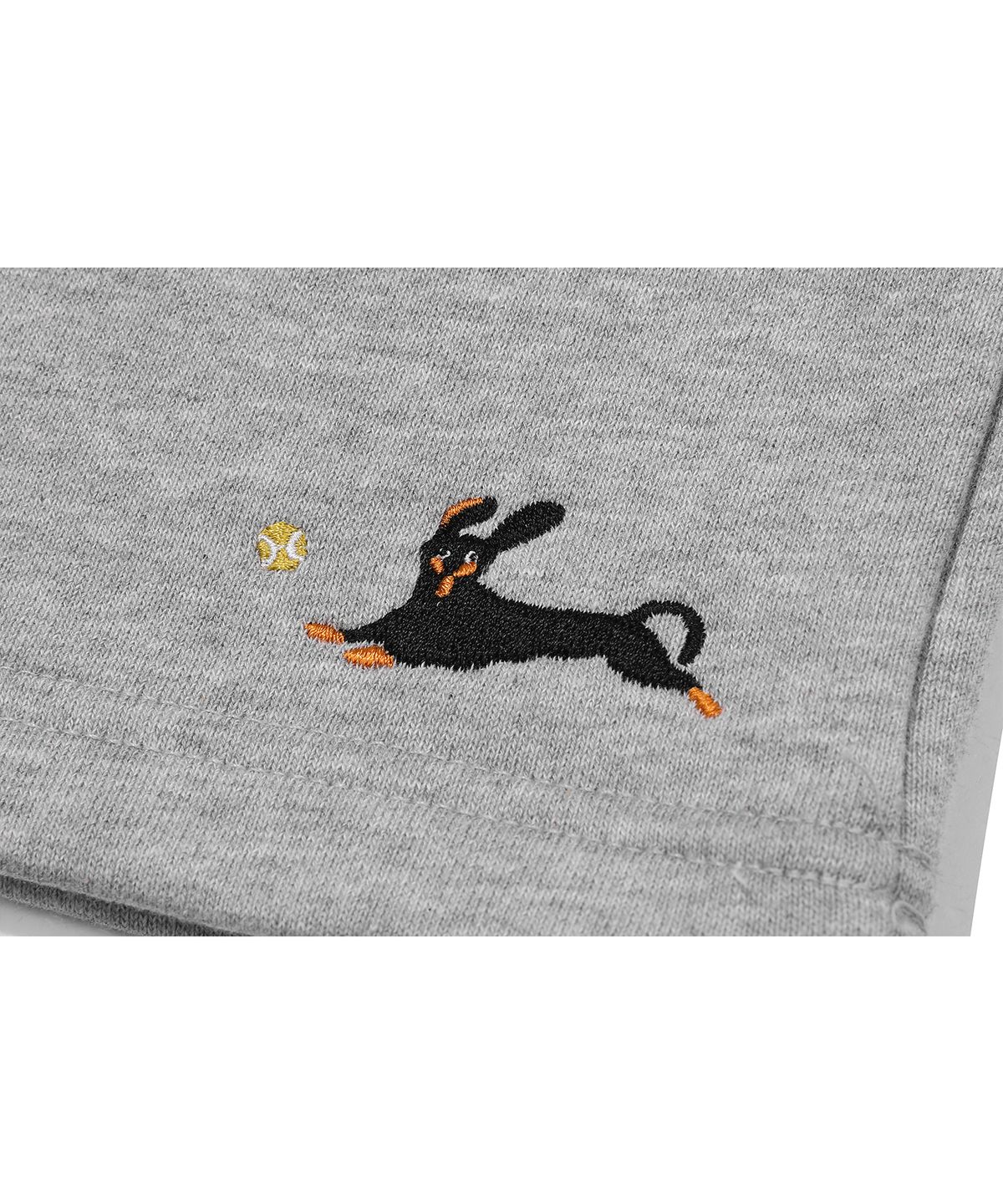 꼼파뇨 키즈(CPGN KIDS) KIDS 와이드 애니멀 스웨트쇼츠 그레이