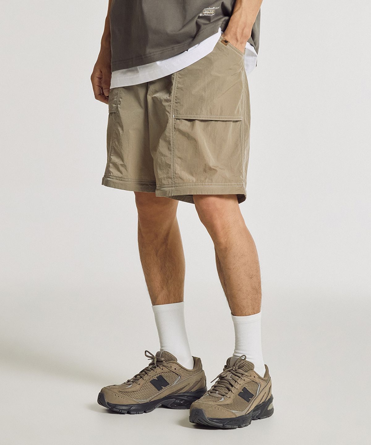 뉴발란스(NEW BALANCE) NBNTG31623 / UNI 써니 레이니 디테쳐블 팬츠 (BEIGE)