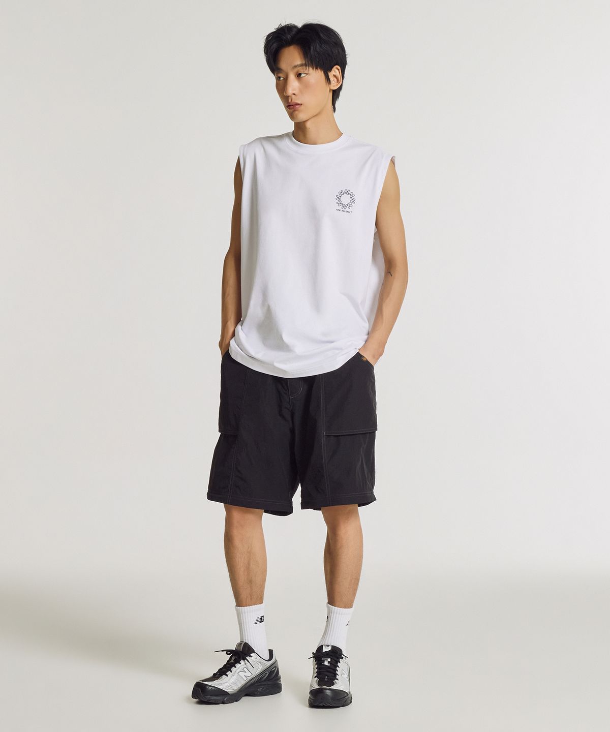 뉴발란스(NEW BALANCE) NBNTG31623 / UNI 써니 레이니 디테쳐블 팬츠 (BLACK)
