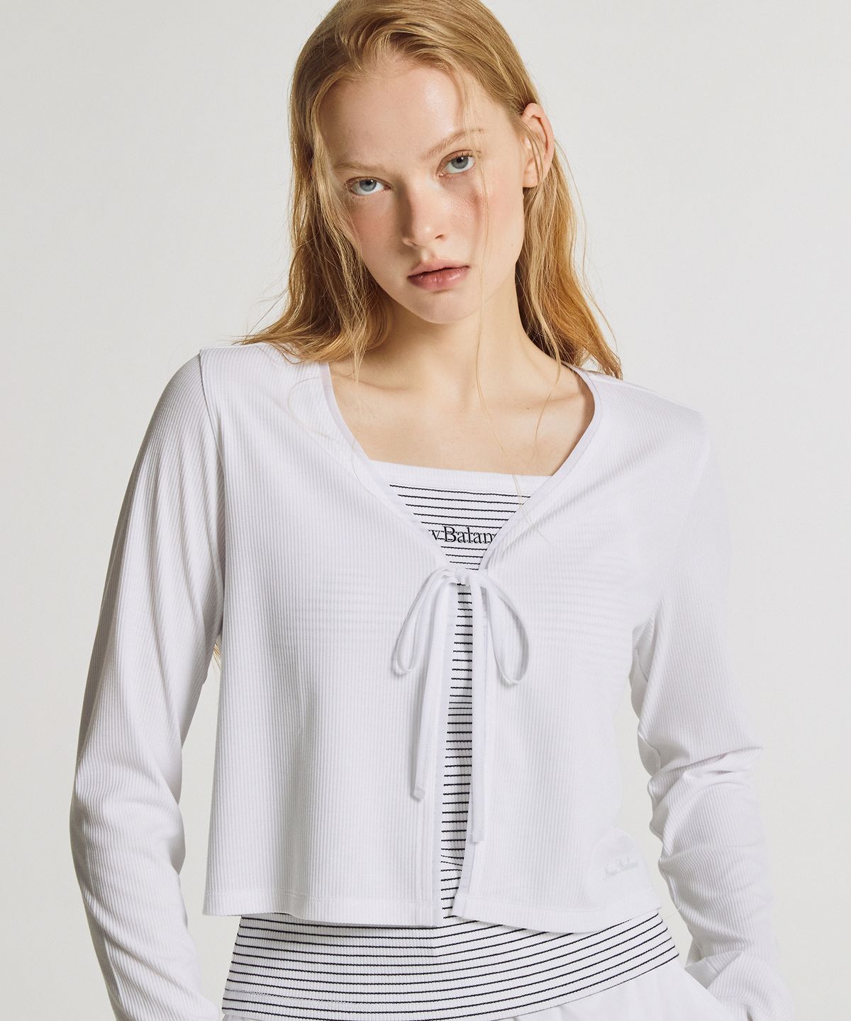 뉴발란스(NEW BALANCE) NBNGG3W612 / WOMEN 에센셜 골지 나시티 (MULTI)
