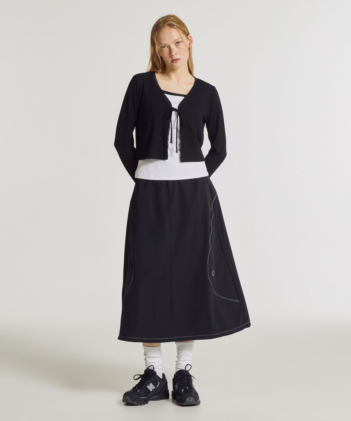 뉴발란스(NEW BALANCE) NBNGG3W612 / WOMEN 에센셜 골지 나시티 (WHITE)