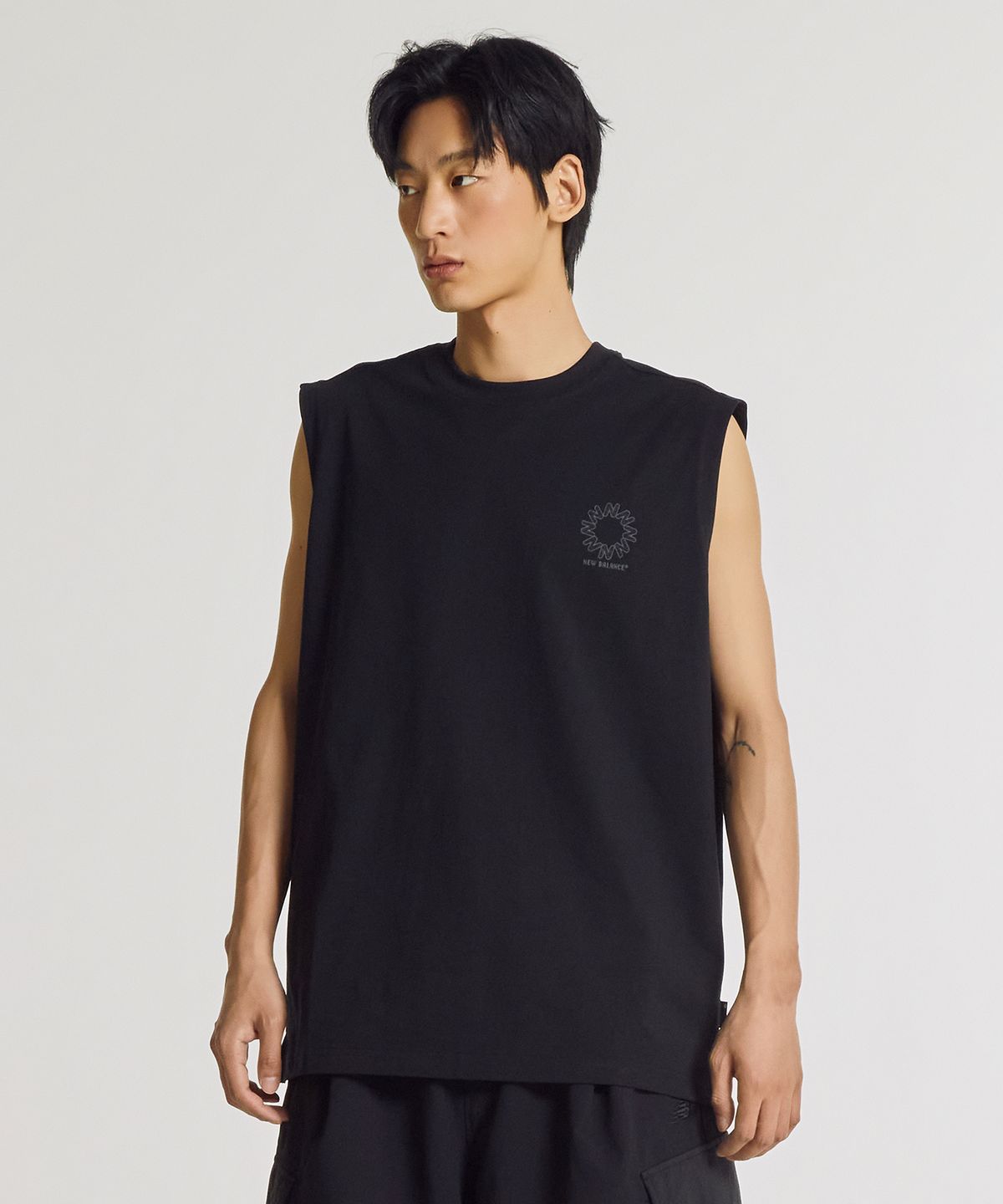 뉴발란스(NEW BALANCE) NBNGG31703 / UNI 트랙스터 나시티 (BLACK)
