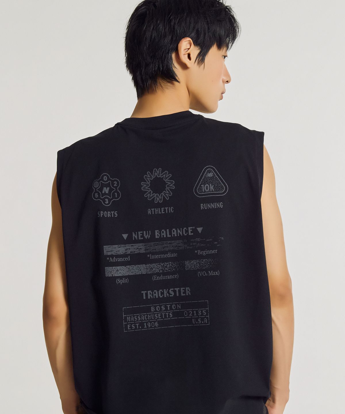 뉴발란스(NEW BALANCE) NBNGG31703 / UNI 트랙스터 나시티 (BLACK)