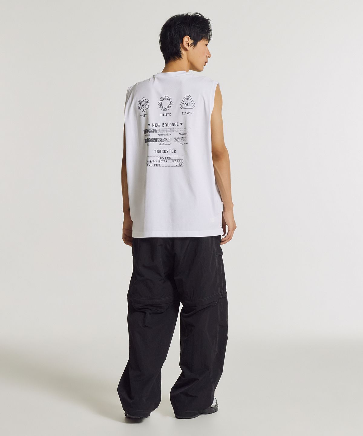 뉴발란스(NEW BALANCE) NBNGG31703 / UNI 트랙스터 나시티 (WHITE)