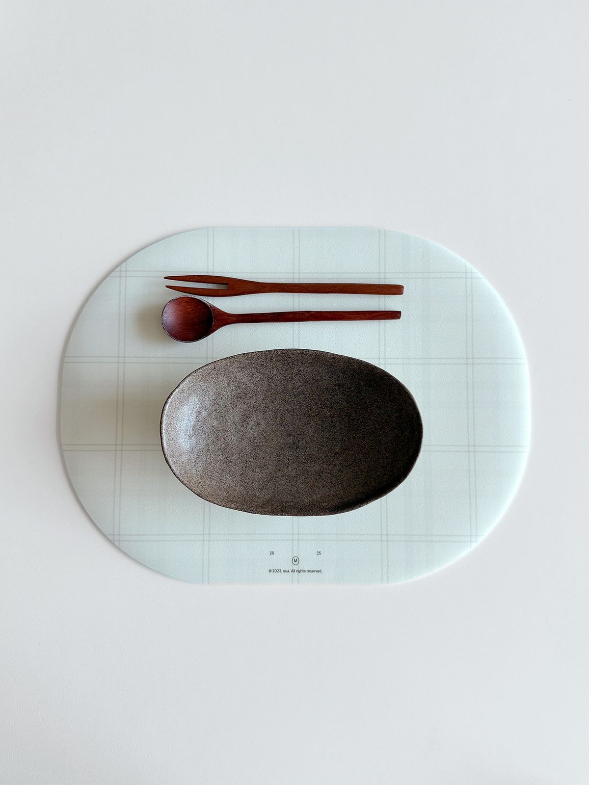 오우아(OUA) Graph table mat 그래프 데스크 테이블 매트 받침대 마우스패드