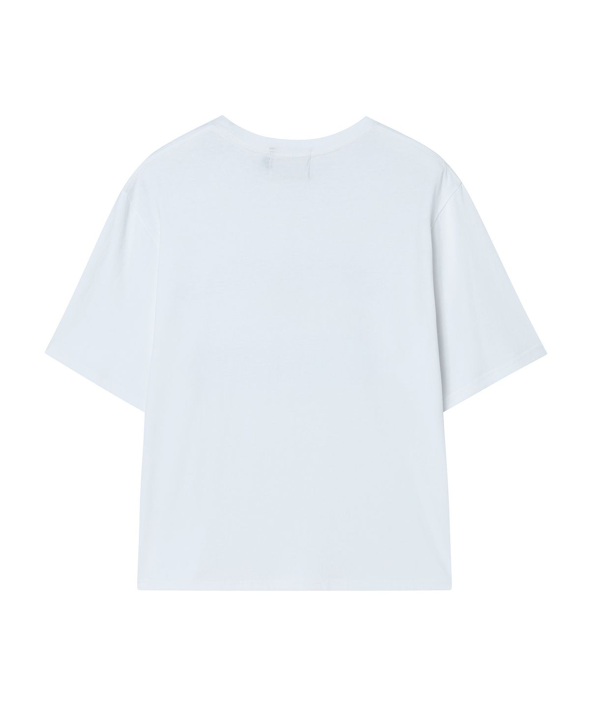 비욘드클로젯(BEYOND CLOSET) [COLLECTION LINE] 빈티지 스포츠 워시드 반팔 티셔츠 화이트
