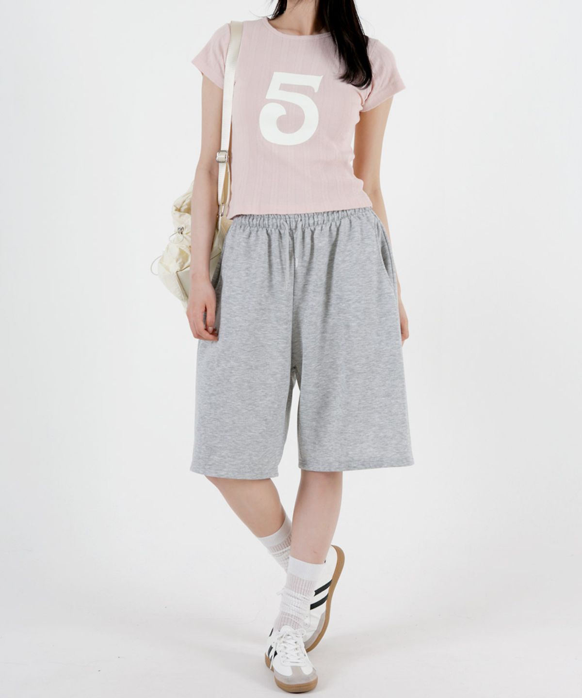 음(UMM) 여자 5부7부기장 버뮤다 반바지 3COLOR