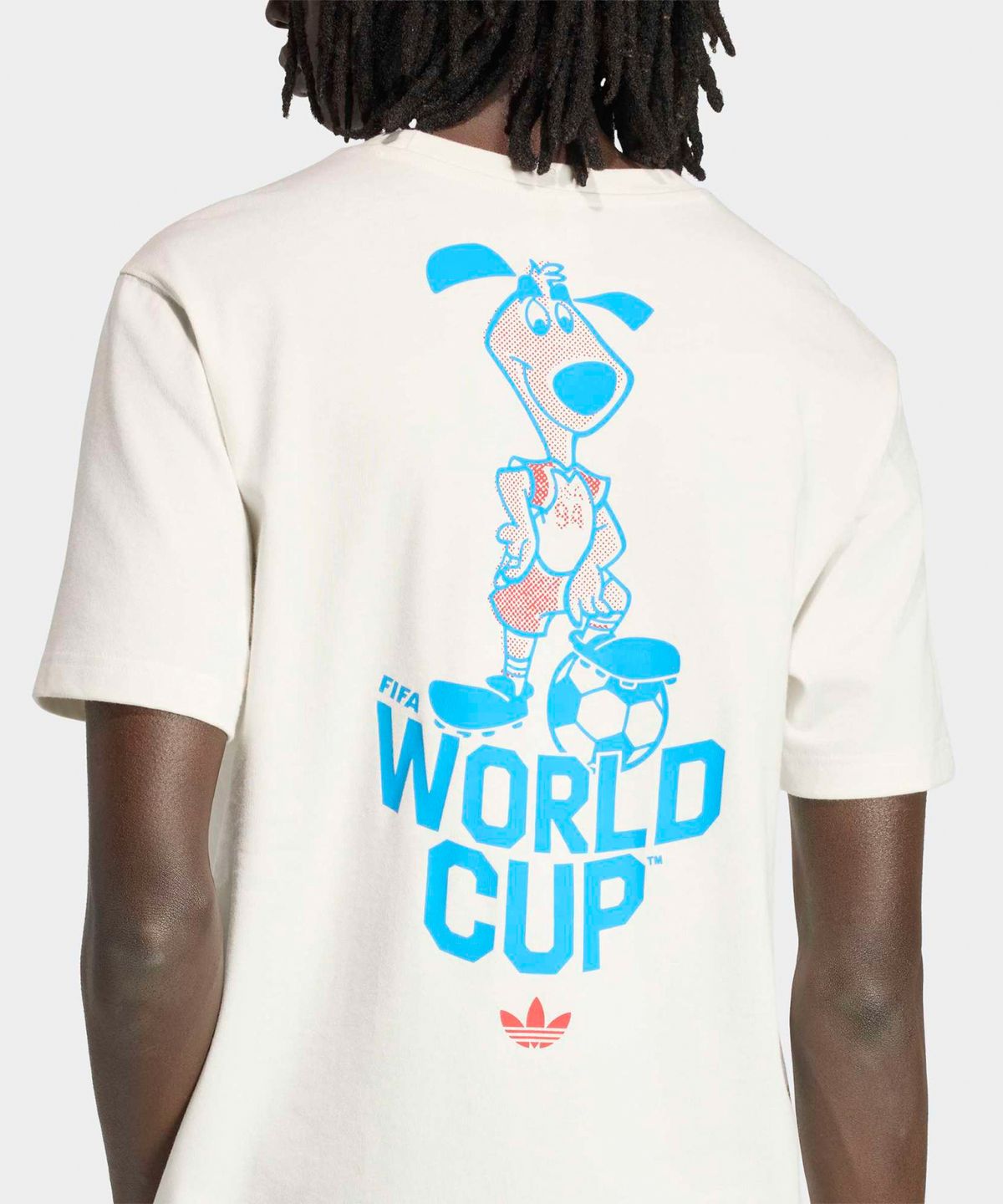 아디다스(ADIDAS) 2026 FIFA 월드컵 마스코트 스트라이커 티셔츠 - 클라우드화이트 / KB6216