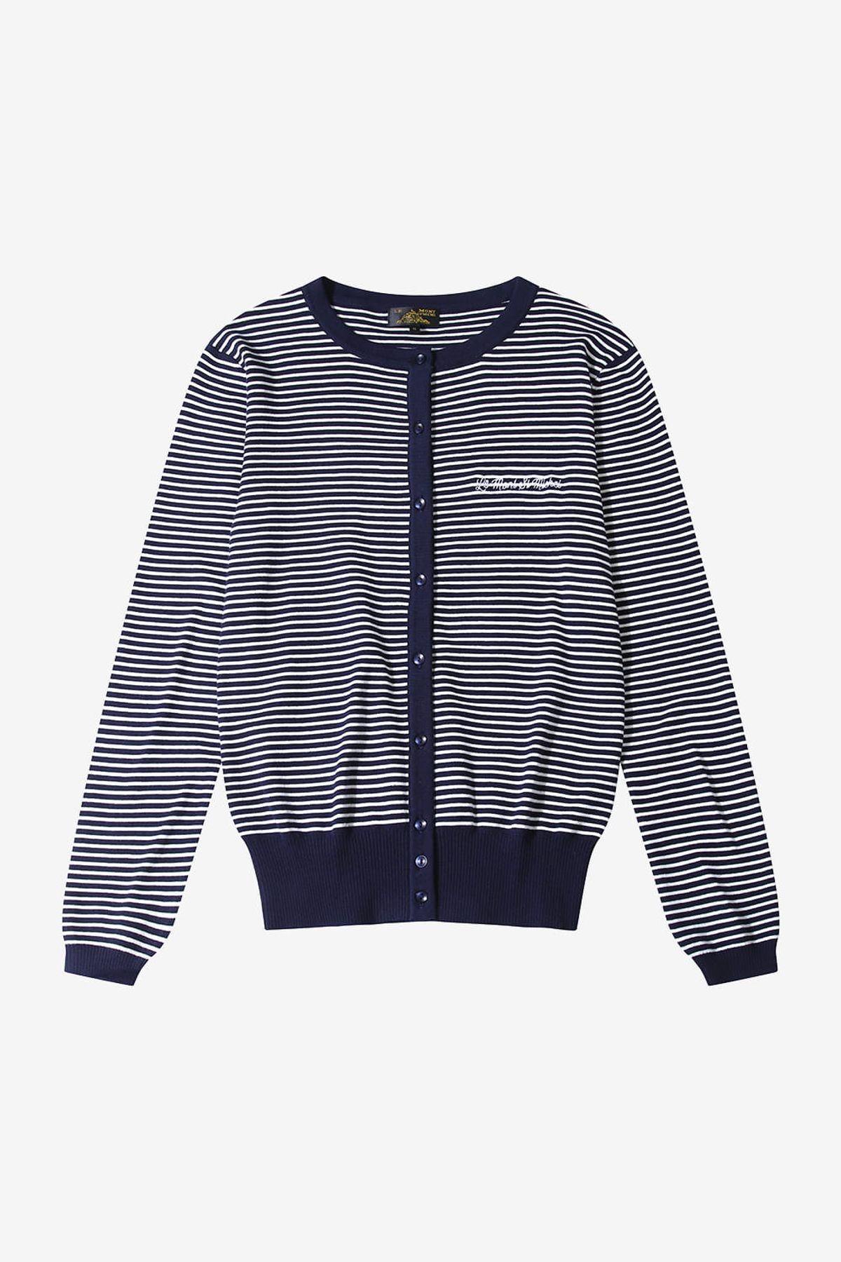 르몽생미셸(LE MONT ST MICHEL) GRADA – STRIPED CARDIGAN_Navy