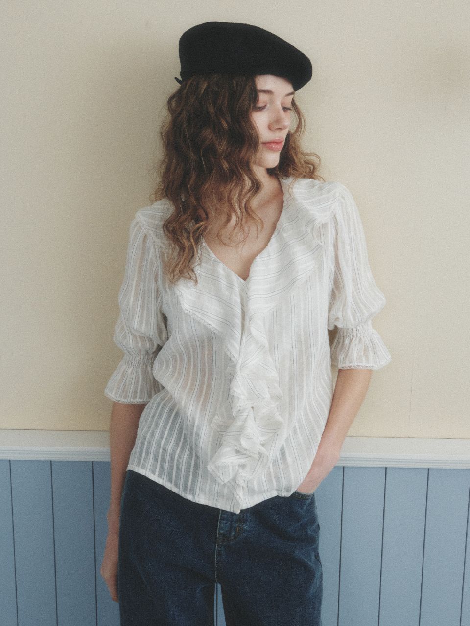 Amelie Frill Blouse