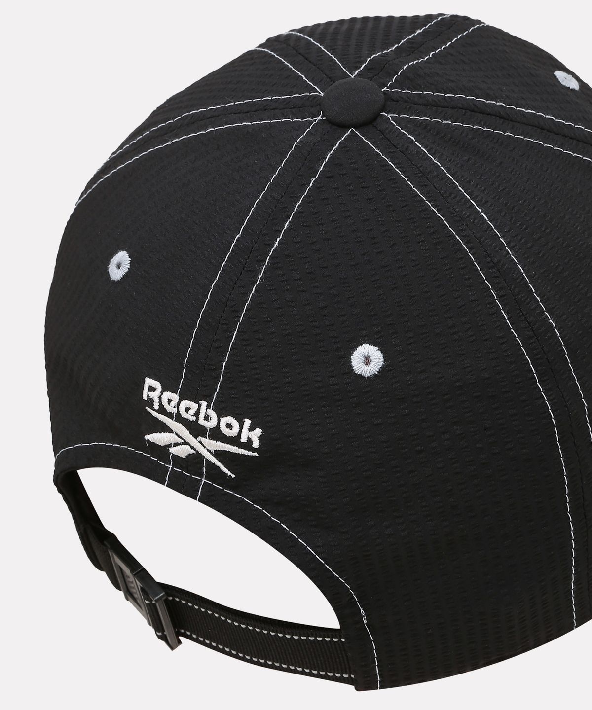 리복(REEBOK) 시어서커 볼캡 - 블랙