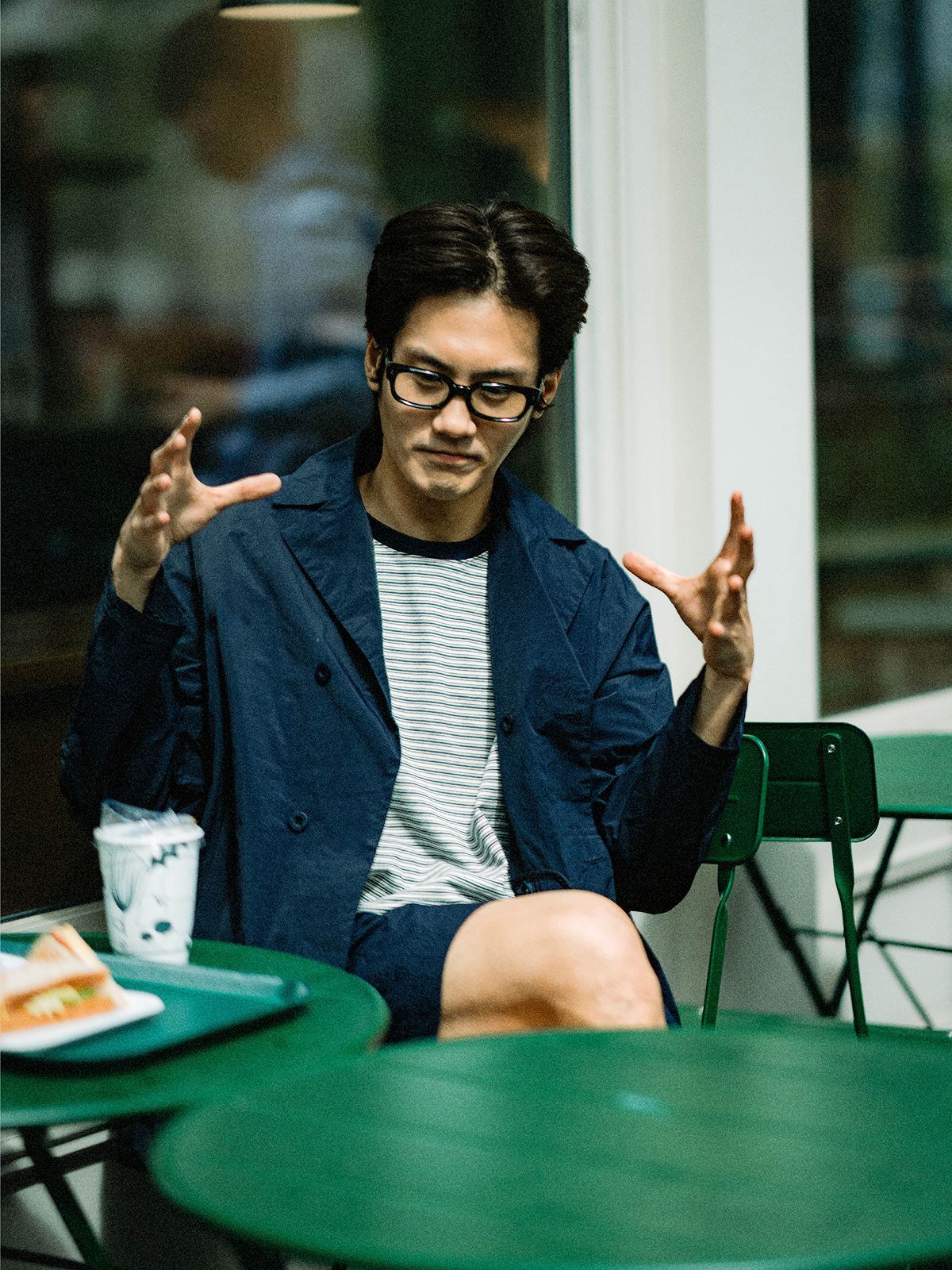 해브해드(HAVE HAD) 시티 라이트 패커블 자켓 (네이비)