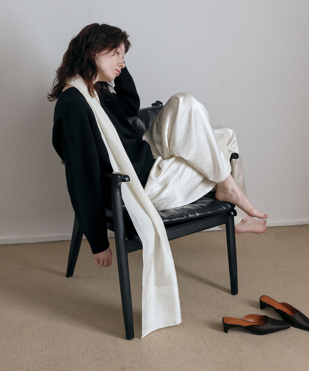 에퓨레(EPURE) LENE Tencel Scarf (2color)
