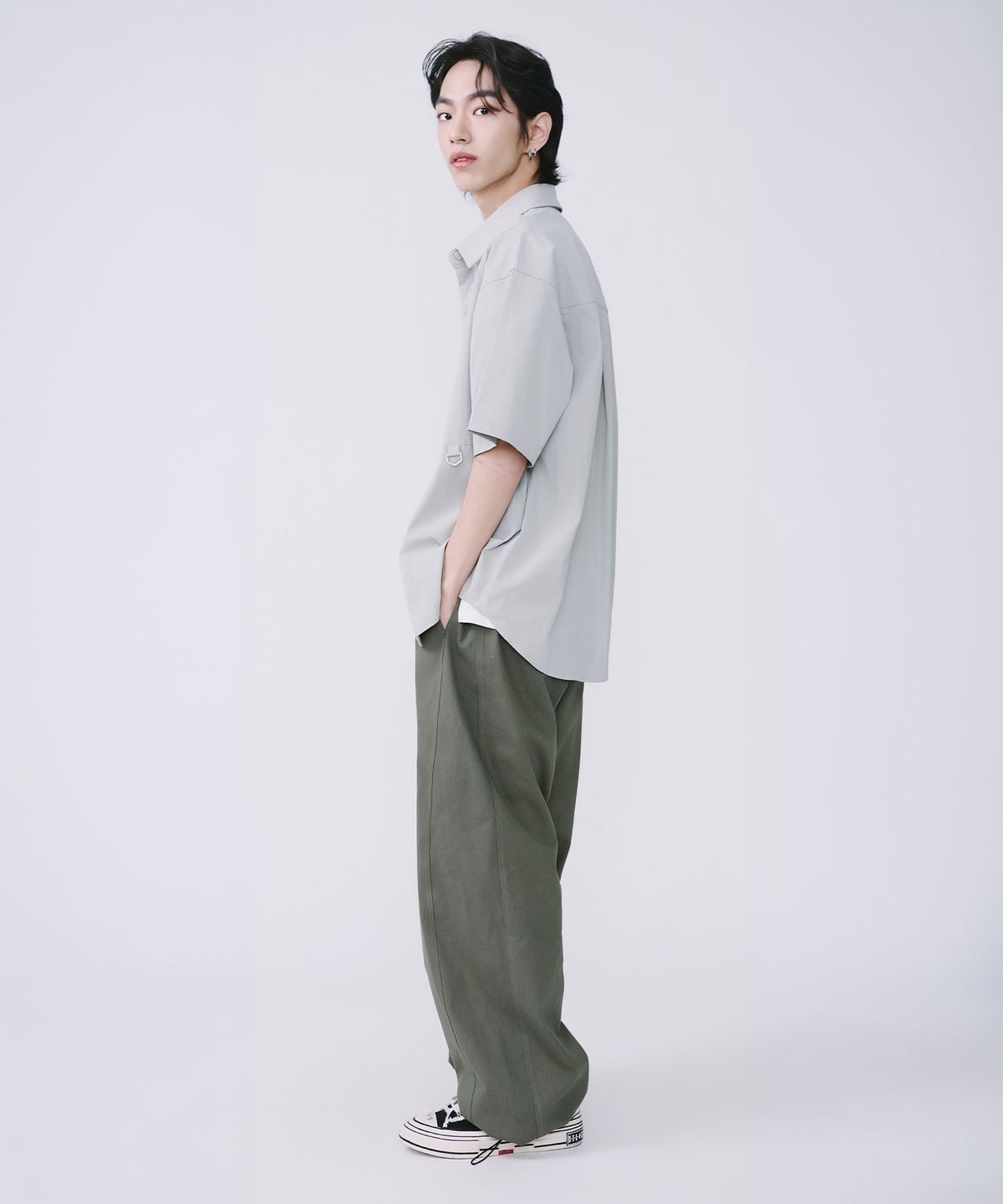 텐 패스트 세븐(TEN PAST SEVEN) 코튼 커브 팬츠 ( 2 colors )