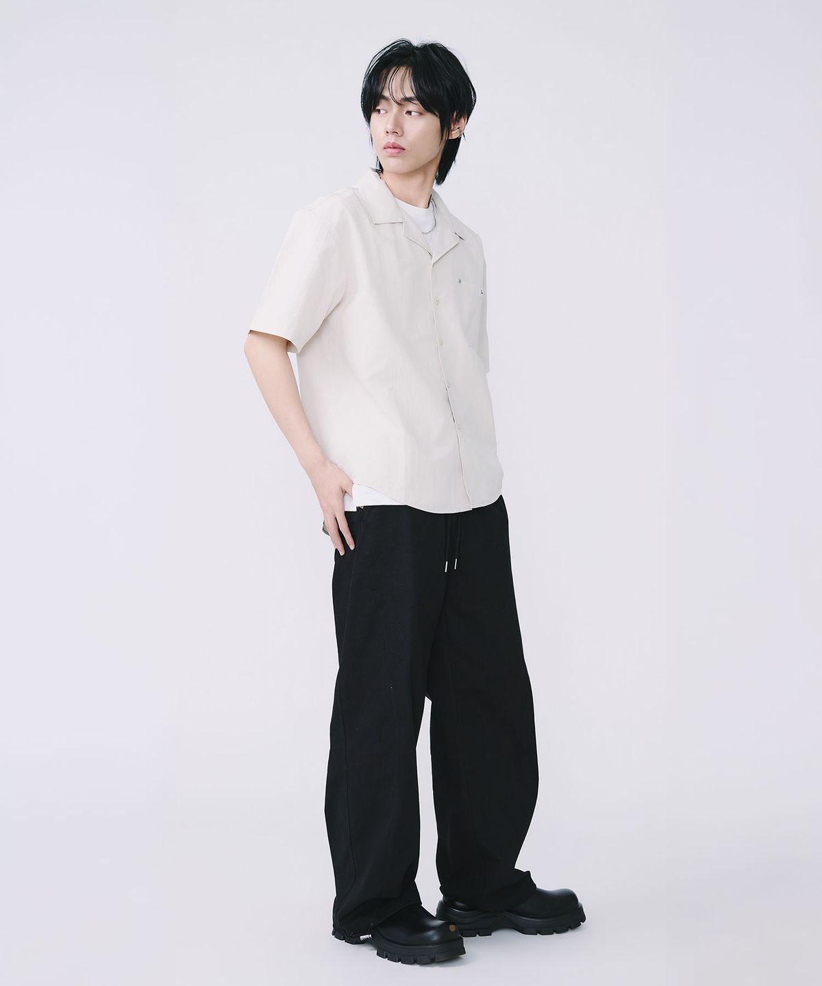 텐 패스트 세븐(TEN PAST SEVEN) 코튼 커브 팬츠 ( 2 colors )