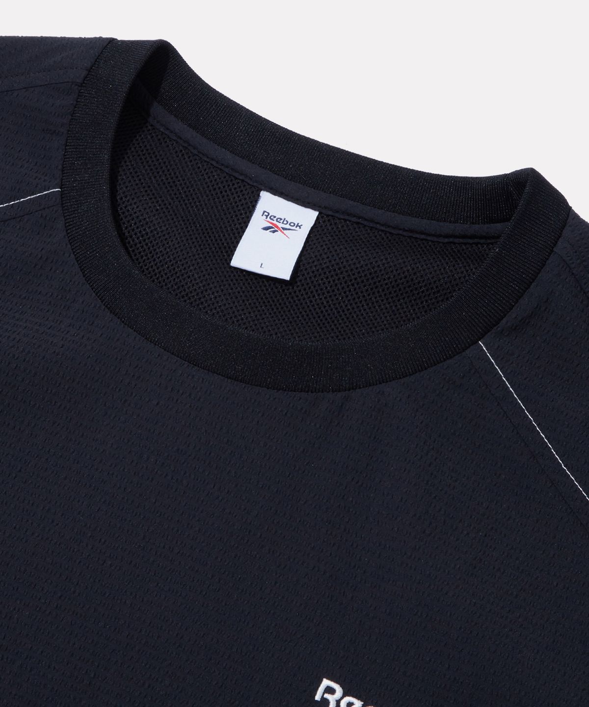 리복(REEBOK) 시어서커 반팔 피스테 - 블랙