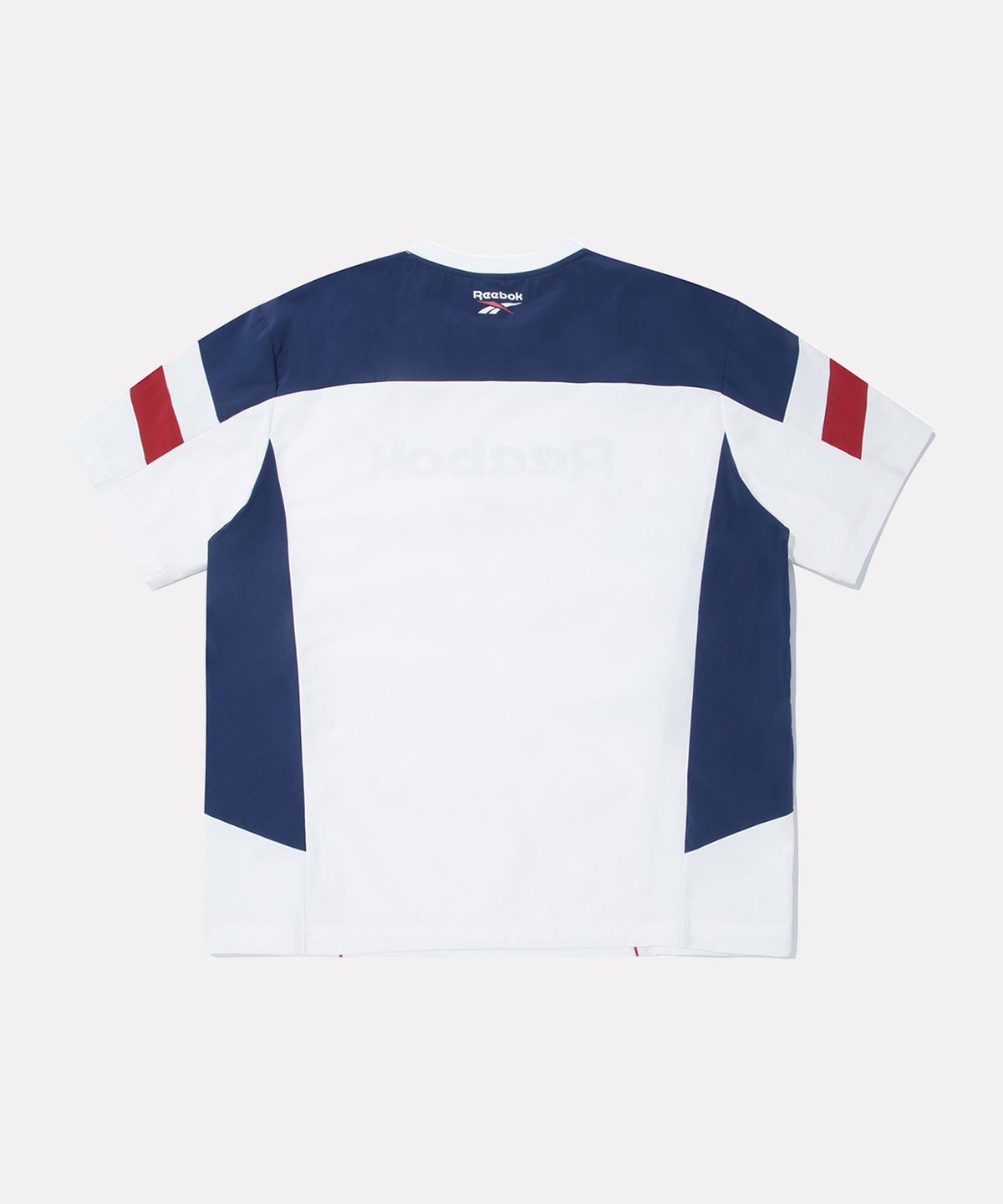 리복(REEBOK) 아이스실드 반팔 피스테 - 화이트:네이비