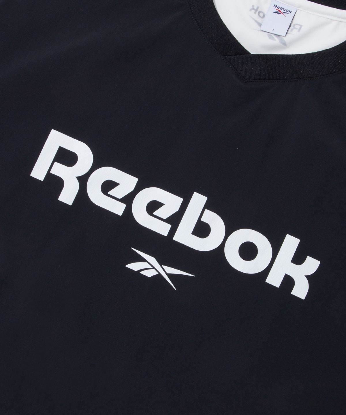 리복(REEBOK) 아이스실드 반팔 피스테 - 블랙:그레이