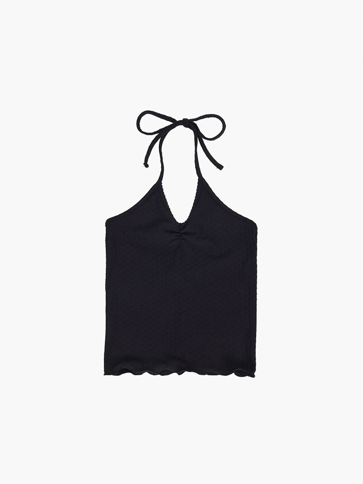 루펀(LOOFUN) Pico Halter Sleeveless / 피코 홀터 슬리브리스 [Black]
