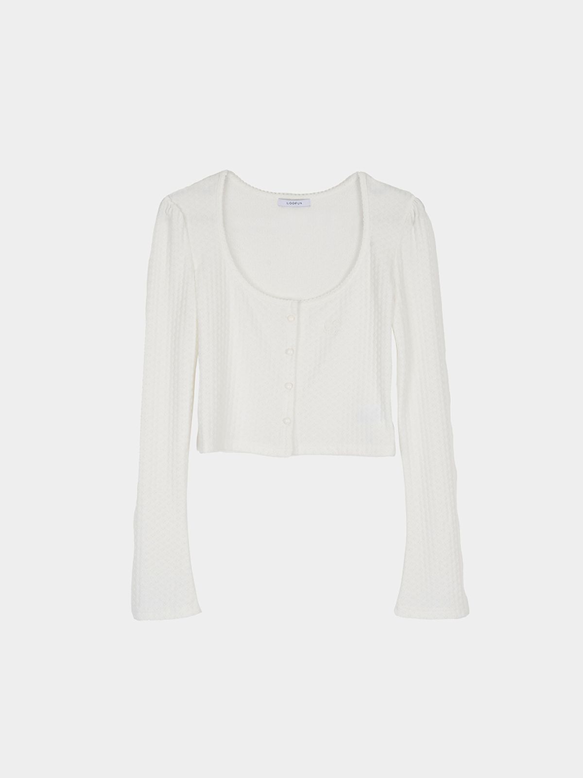 루펀(LOOFUN) Pico Halter Cardigan / 피코 홀터 가디건 [White]