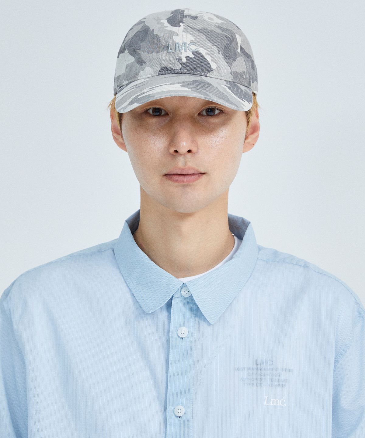 엘엠씨(LMC) OG LOGO 6PANEL CAP gray camo