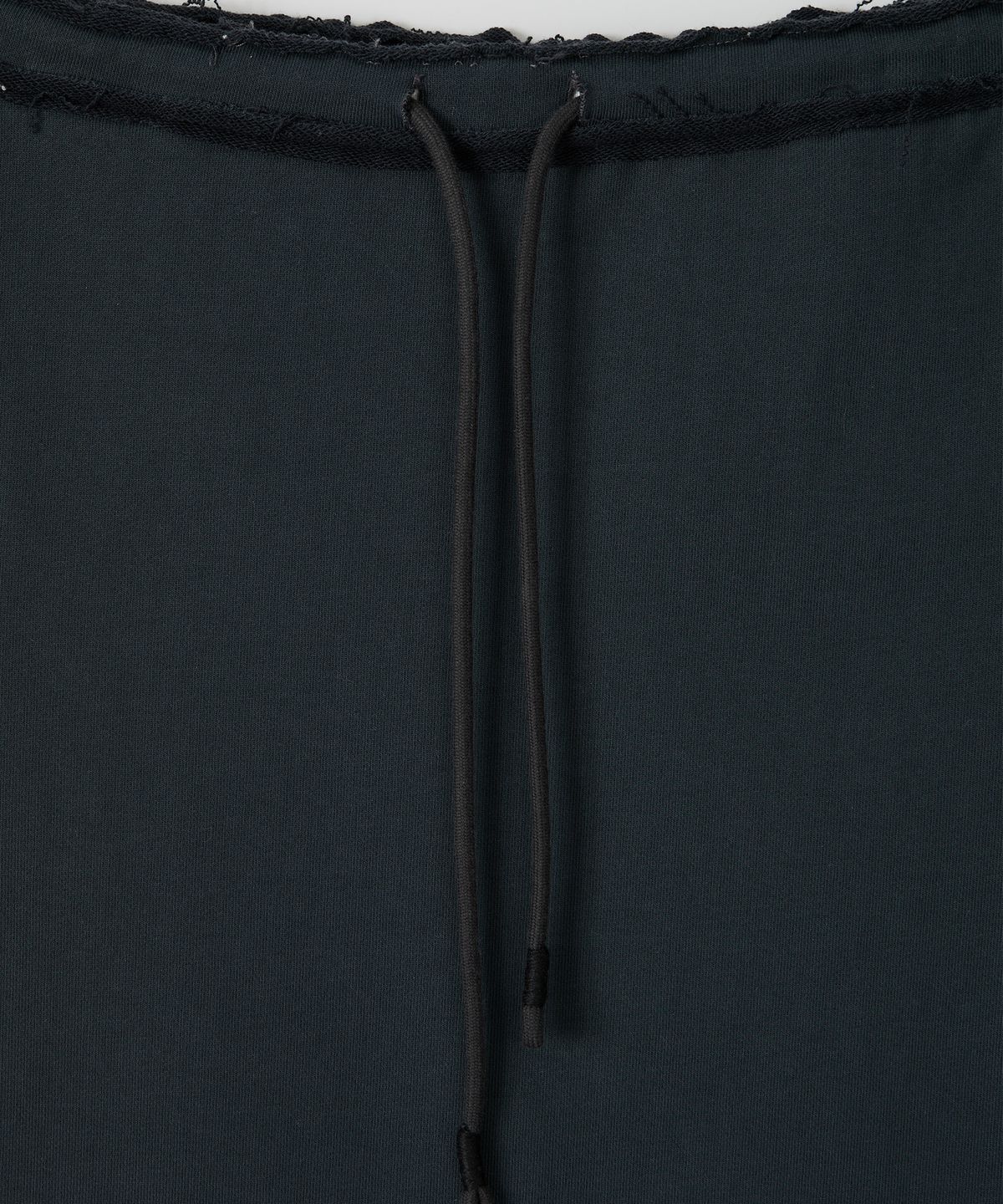 살롱 드 욘(SALON DE YOHN) Studded Sweat Skirt_ Charcoal