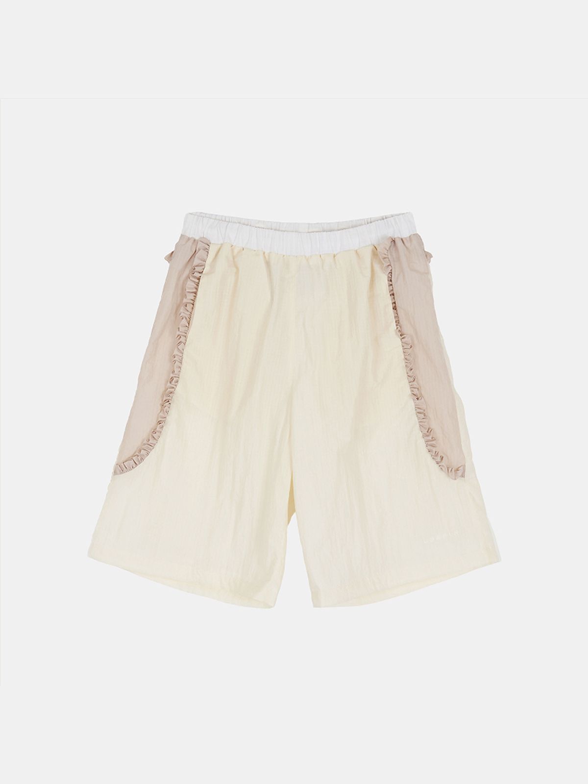 루펀(LOOFUN) Frill Anorak Pants / 프릴 아노락 팬츠 [Cream]