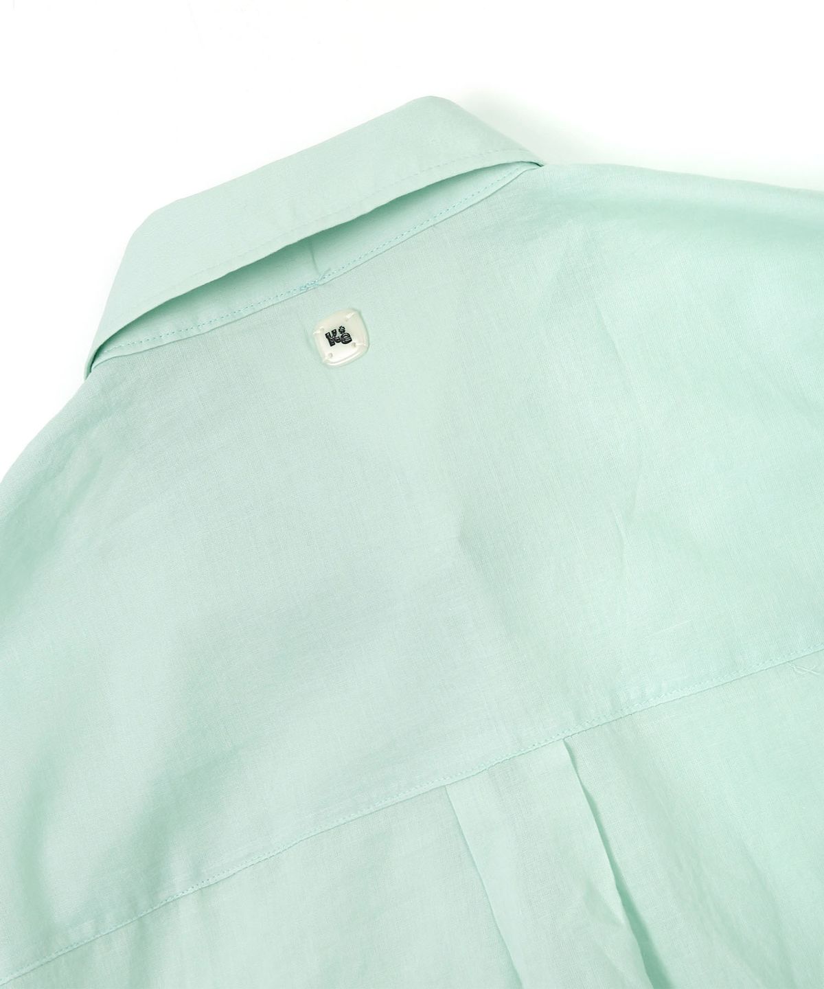 키지코(KIJIKO) ke206. Shirring Pocket Overfit Shirt Mint